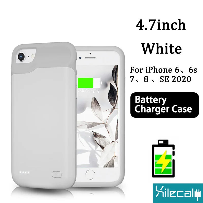 iPhone Battery Case with Built-in Power Bank