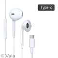 Wired ANC Earphones – HiFi Sound, Mic & USB-C / 3.5mm / Lightning