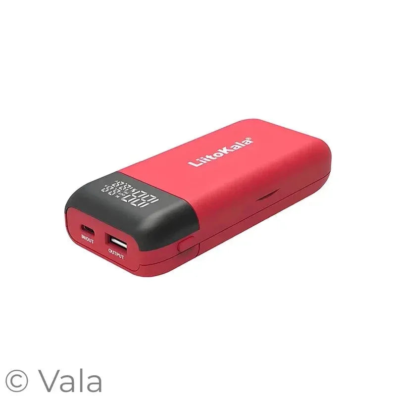Dual Bay Battery Charger & Power Bank