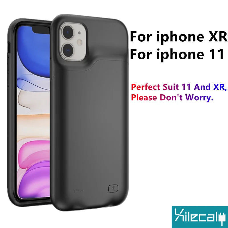 iPhone Battery Case with Built-in Power Bank