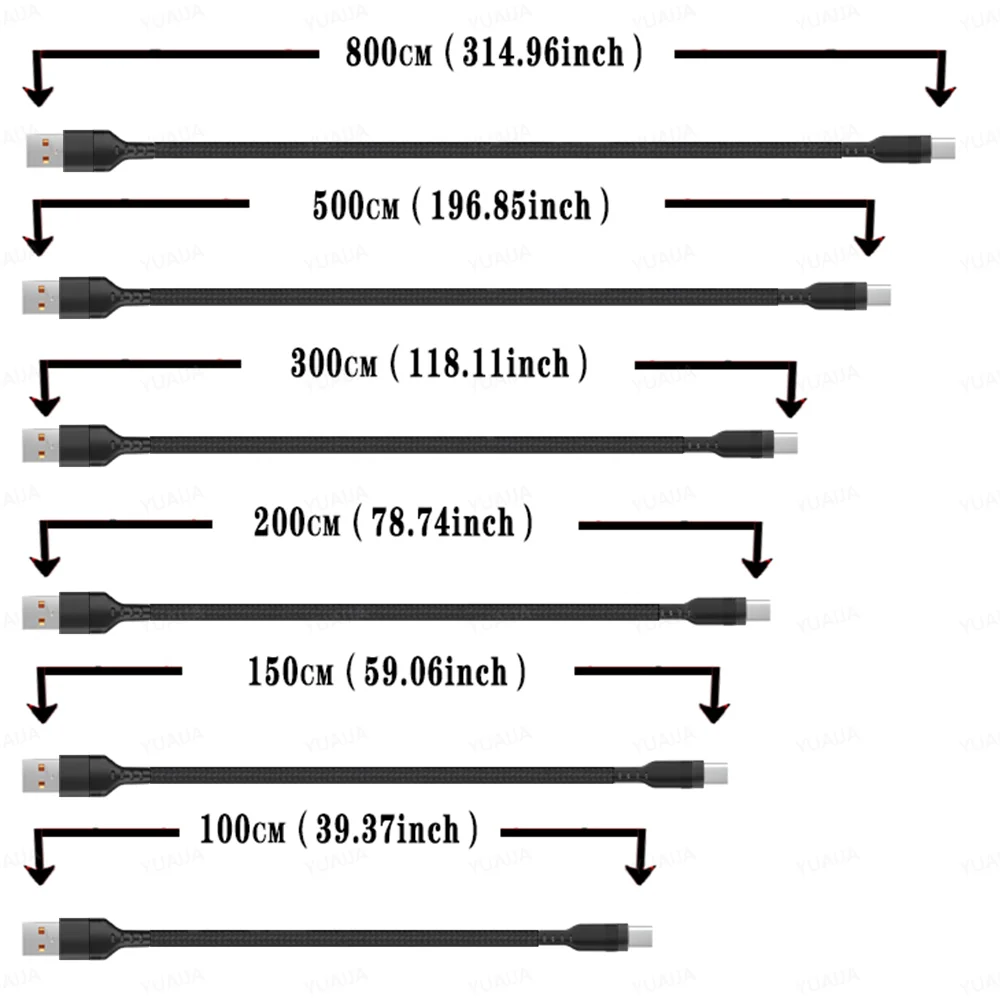 Fast Charging Cable – USB-C & Micro USB