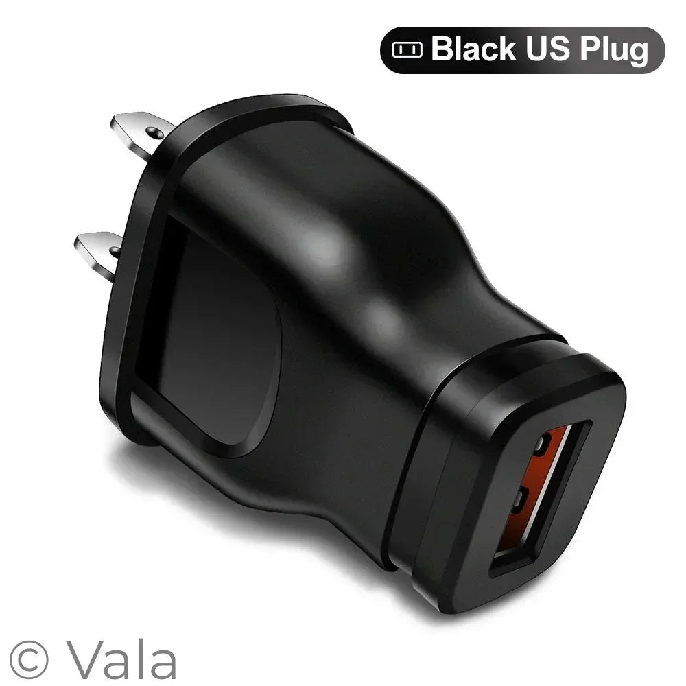 5V USB Wall Charger – Compact Power Adapter, US & EU Plug