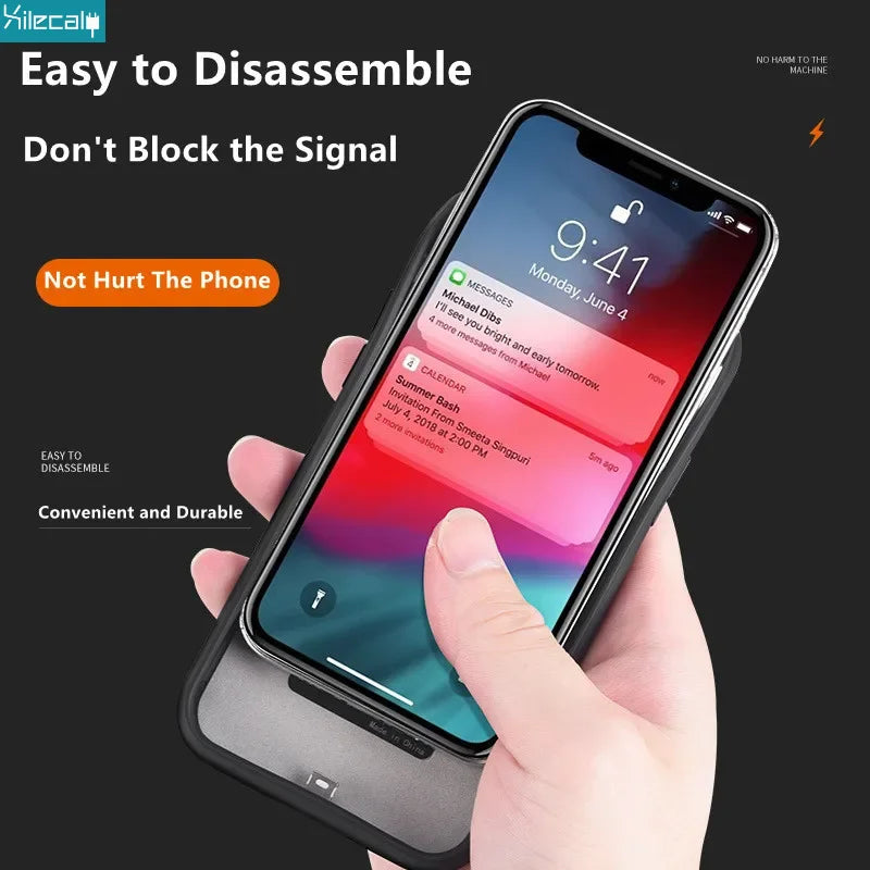 iPhone Battery Case with Built-in Power Bank