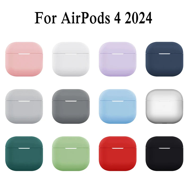 Premium Silicone AirPods Case