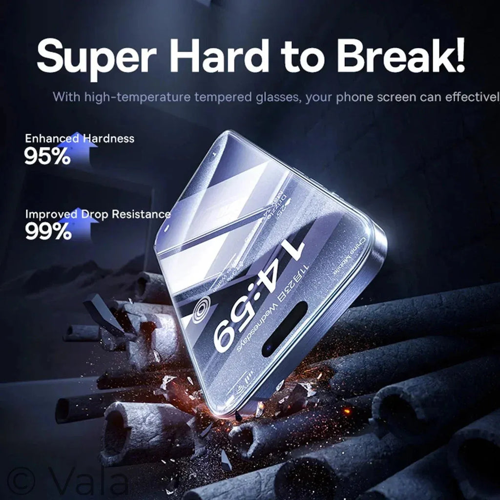 Anti-Spy & HD Screen Protector – iPhone 11 to 17 Pro Max