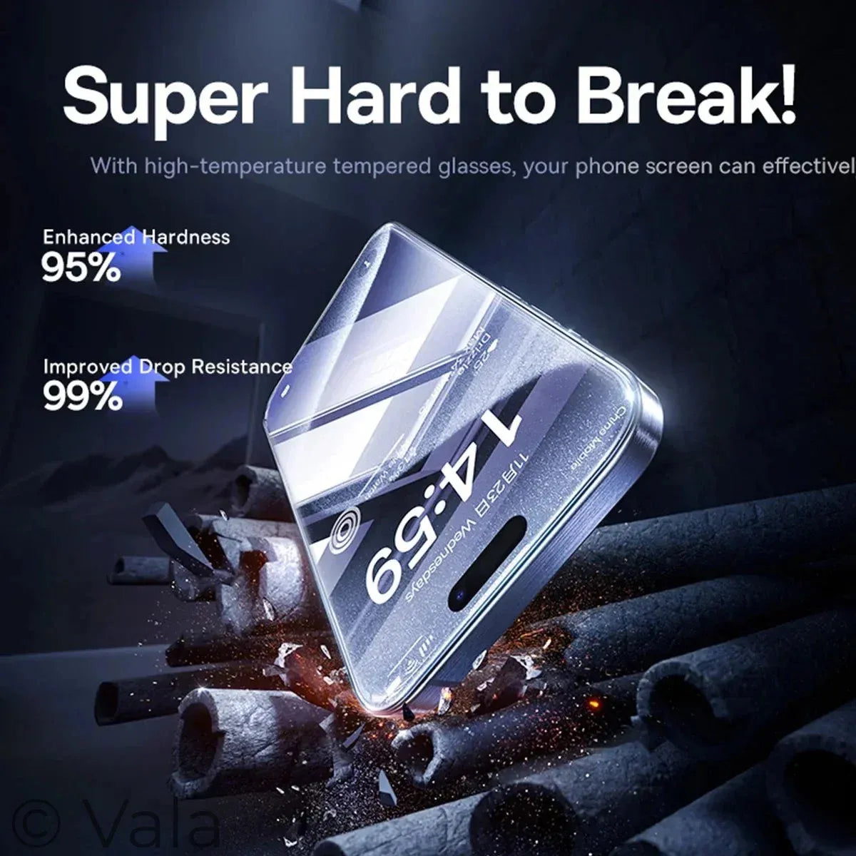 Anti-Spy & HD Screen Protector – iPhone 11 to 17 Pro Max