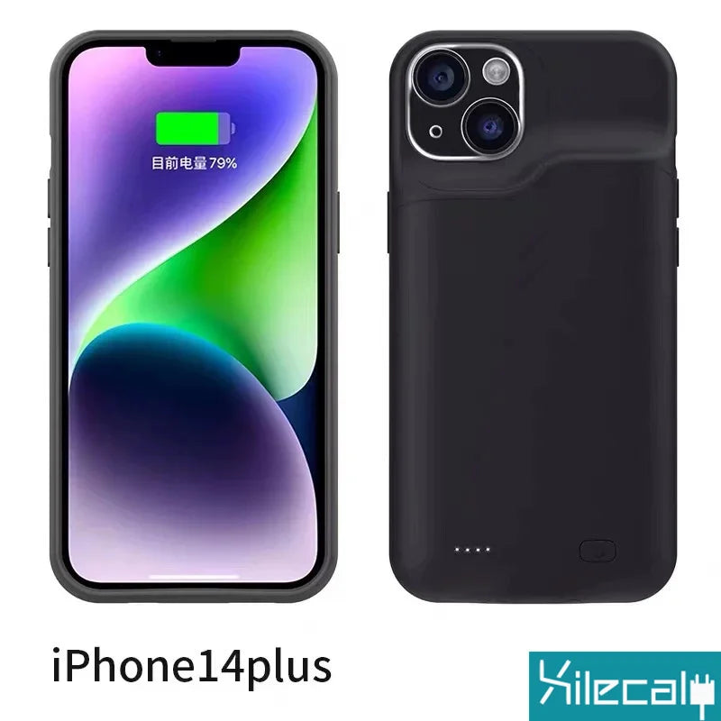 iPhone Battery Case with Built-in Power Bank