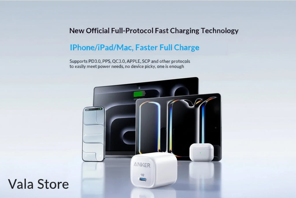 Anker 30W PD Fast Charger | USB-C Wall Charger for iPhone & Samsung