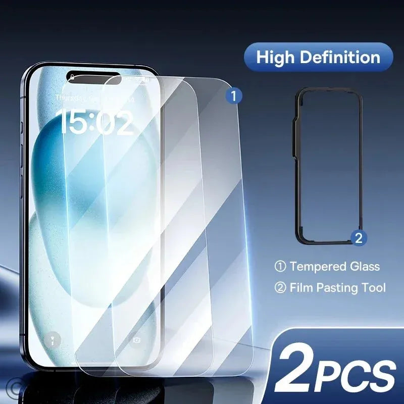 Anti-Spy & HD Screen Protector – iPhone 11 to 17 Pro Max