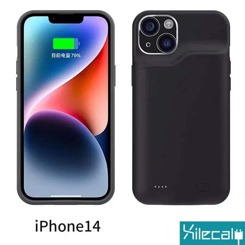 iPhone Battery Case with Built-in Power Bank