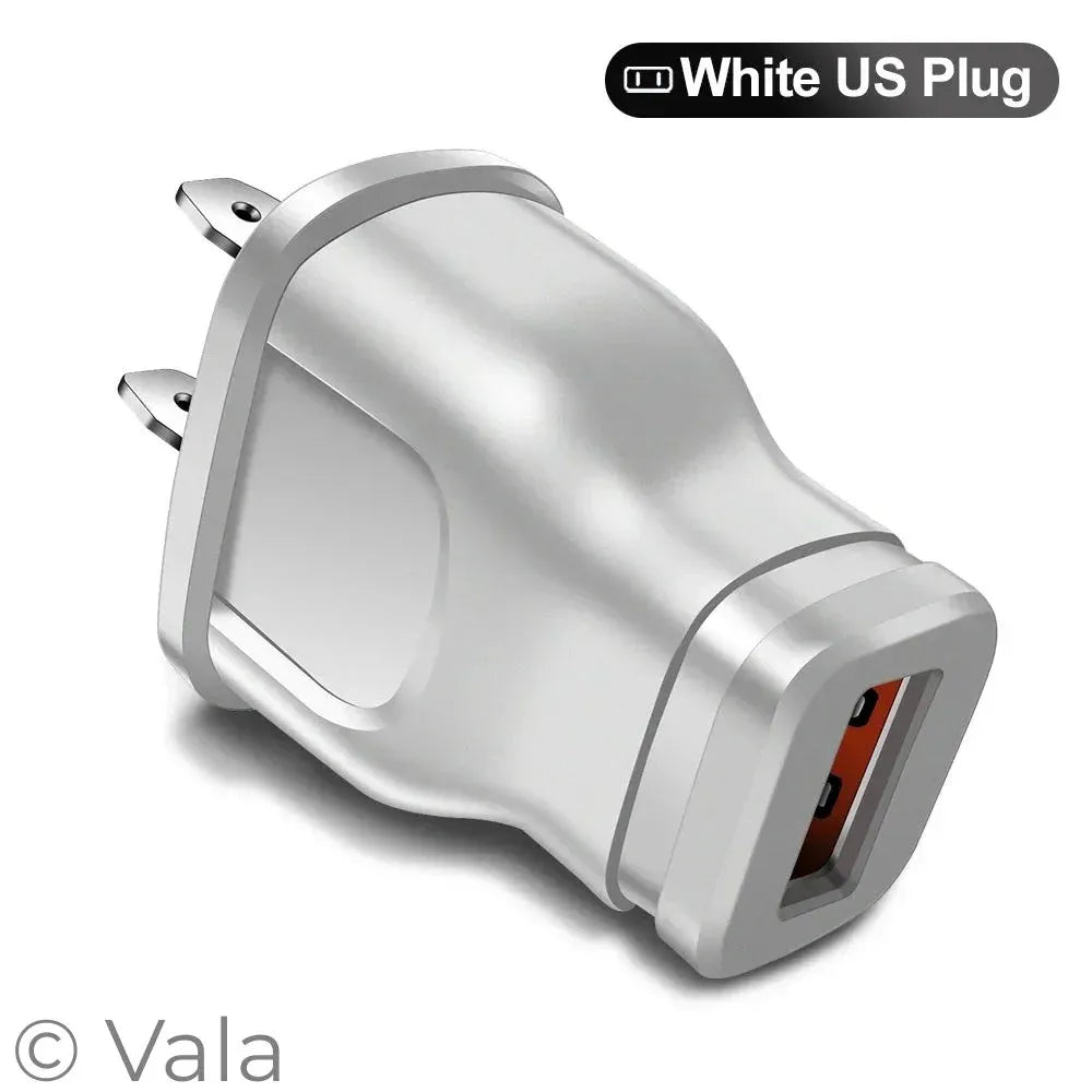 5V USB Wall Charger – Compact Power Adapter, US & EU Plug