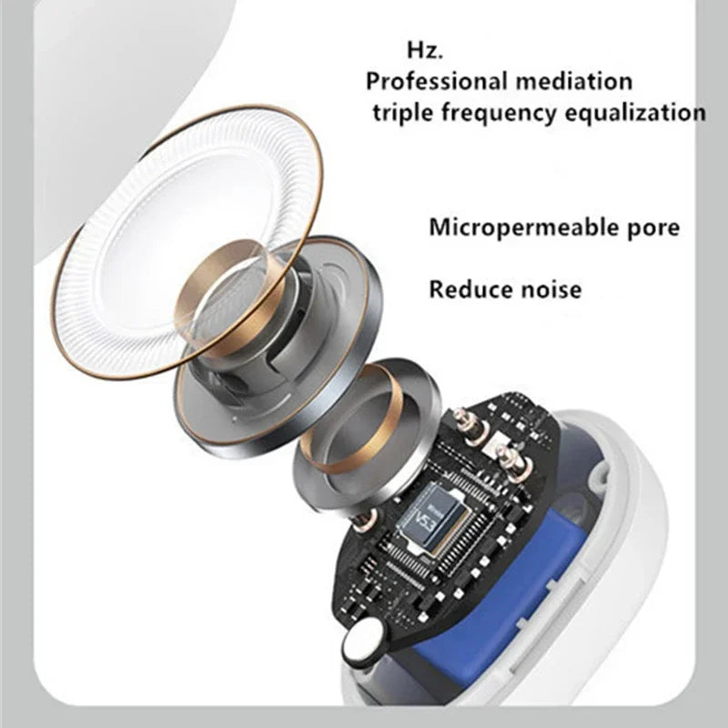 Clip-On Wireless Earphone with Noise Cancellation