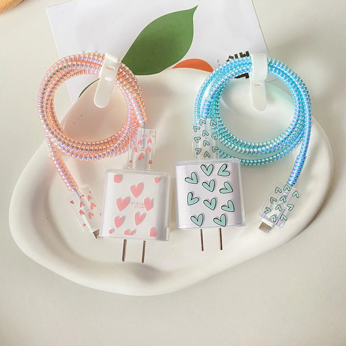 iPhone Charger & Cable Protector Set