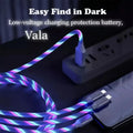 3-in-1 LED Glow Fast Charging Cable | USB-C, Lightning & Micro USB