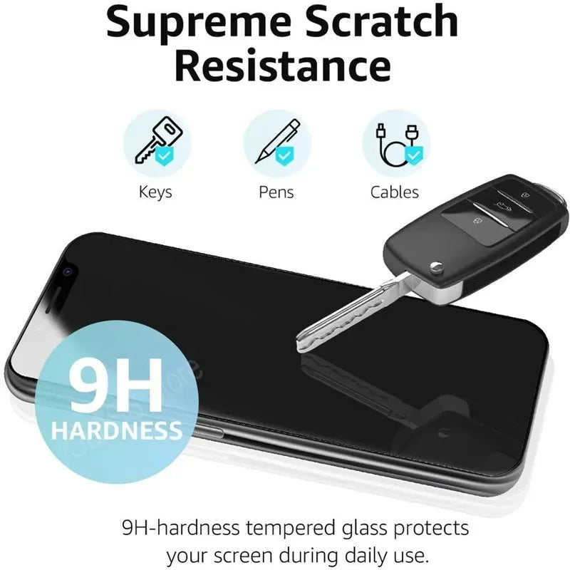 iPhone Tempered Glass Screen Protector (3 Pack)