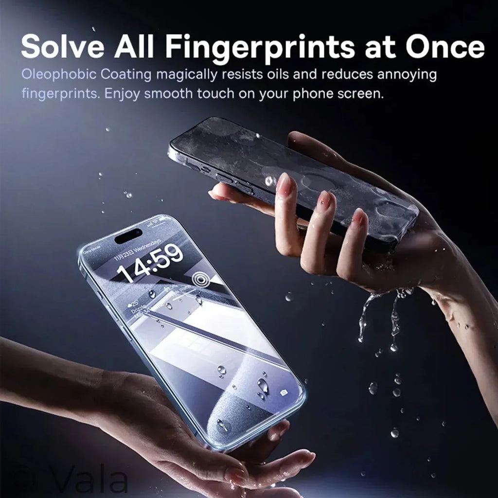 Anti-Spy & HD Screen Protector – iPhone 11 to 17 Pro Max
