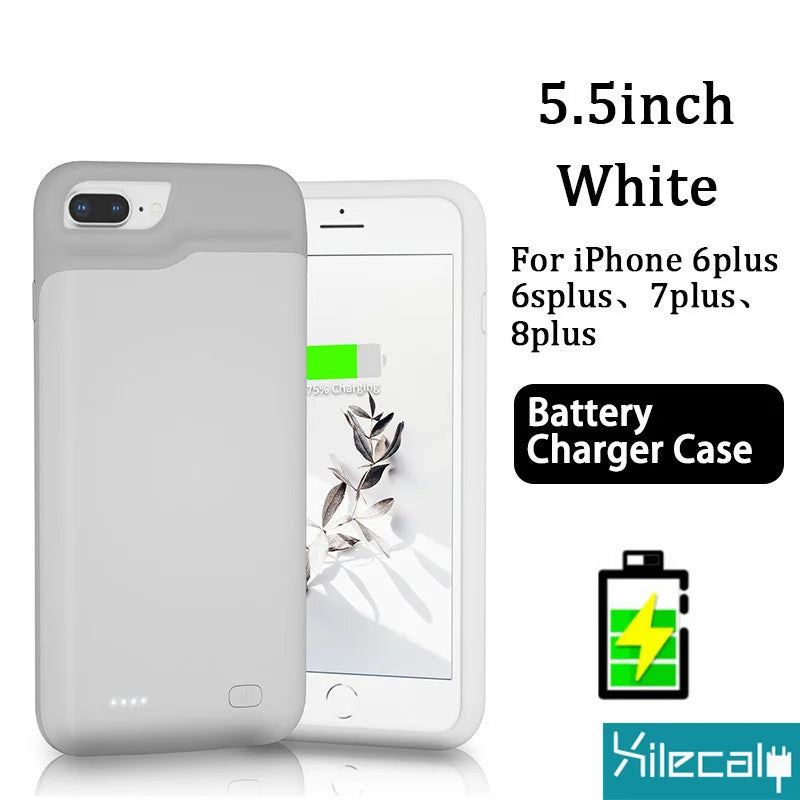 iPhone Battery Case with Built-in Power Bank