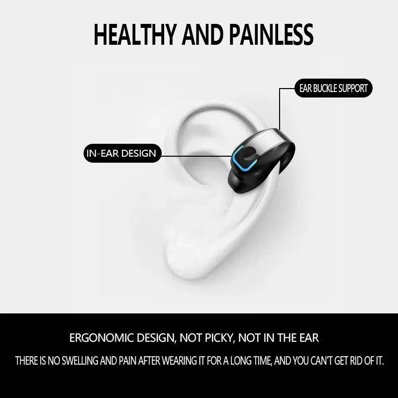 Clip-On Wireless Earphone with Noise Cancellation