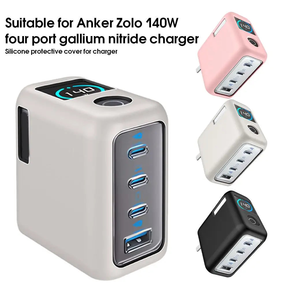 Silicone Case for Anker Zolo 140W Charger