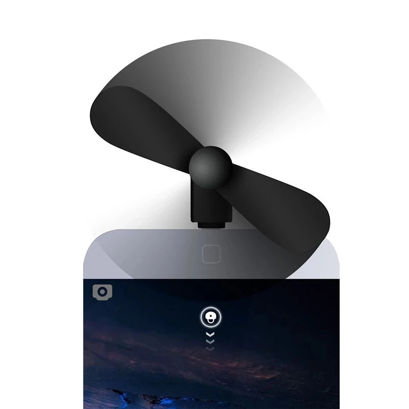 Mini Portable USB Fan – Phone Cooler