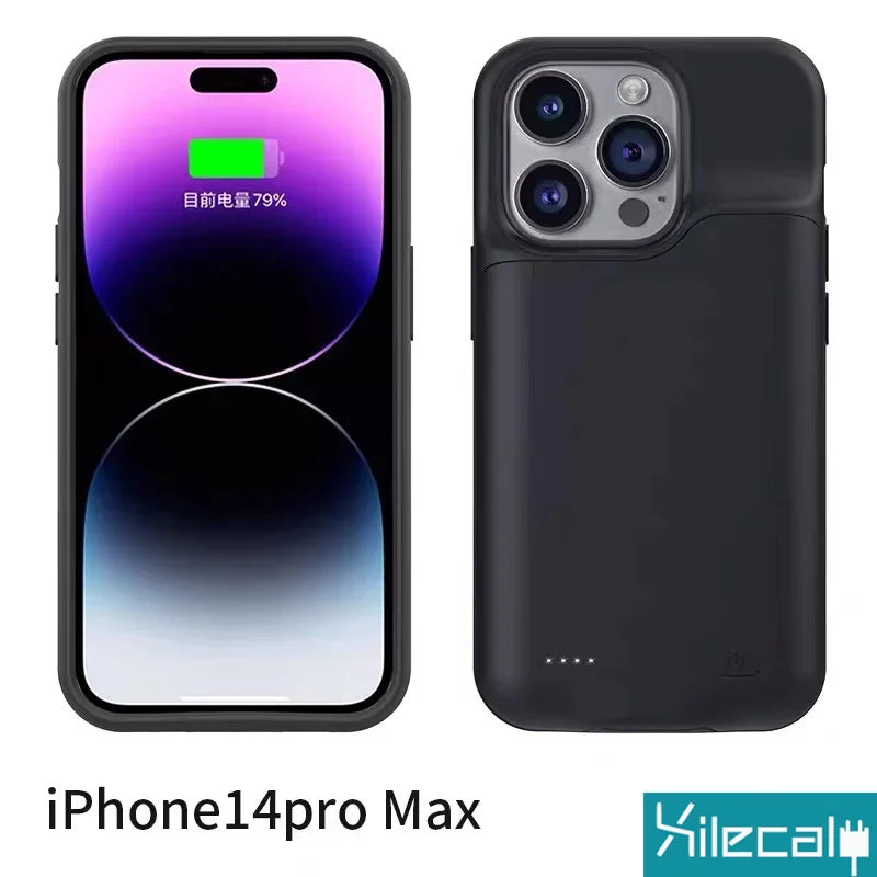 iPhone Battery Case with Built-in Power Bank