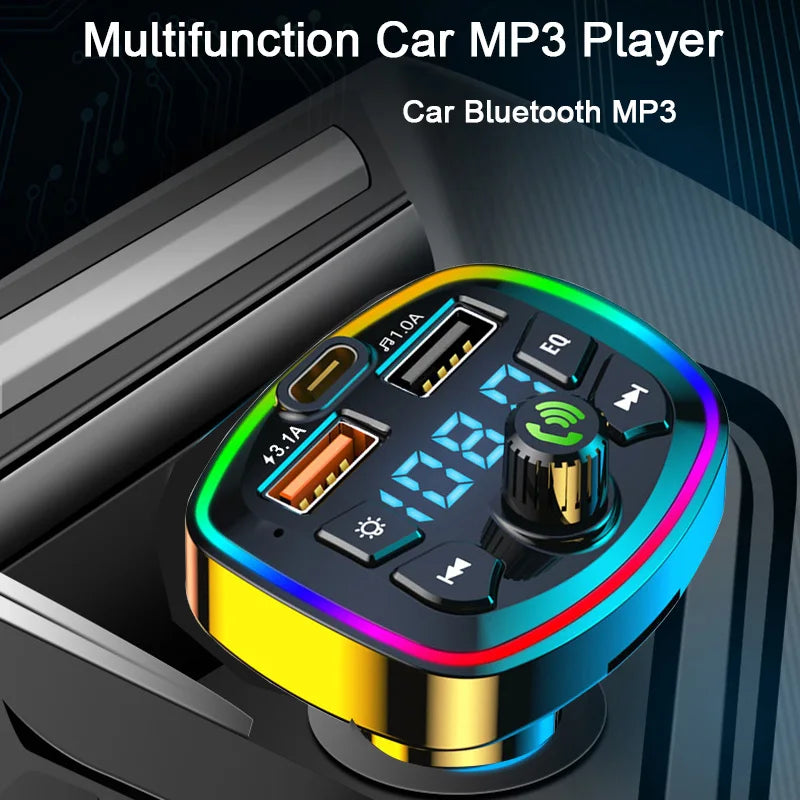 Fireurus Bluetooth 5.0 FM Transmitter for Car