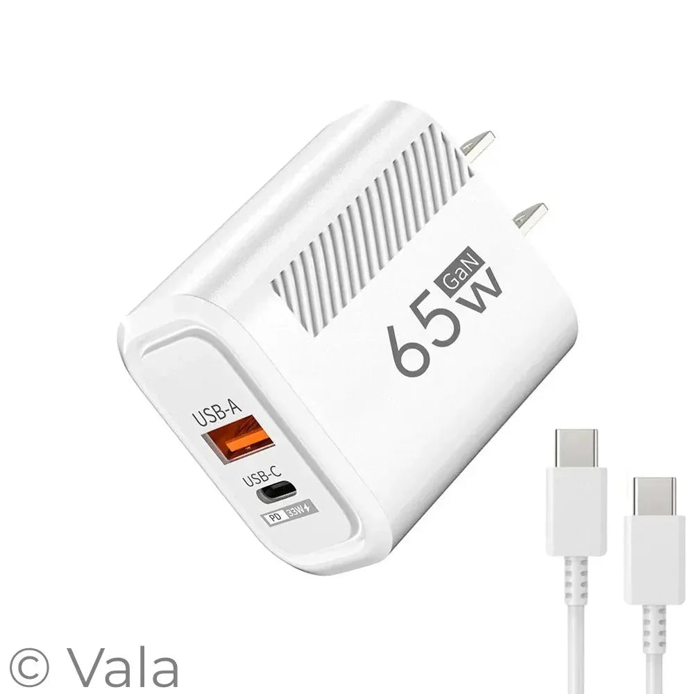 USB-C PD Fast Charger – Quick Charge 3.0, US & EU Plug