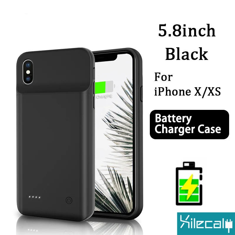 iPhone Battery Case with Built-in Power Bank