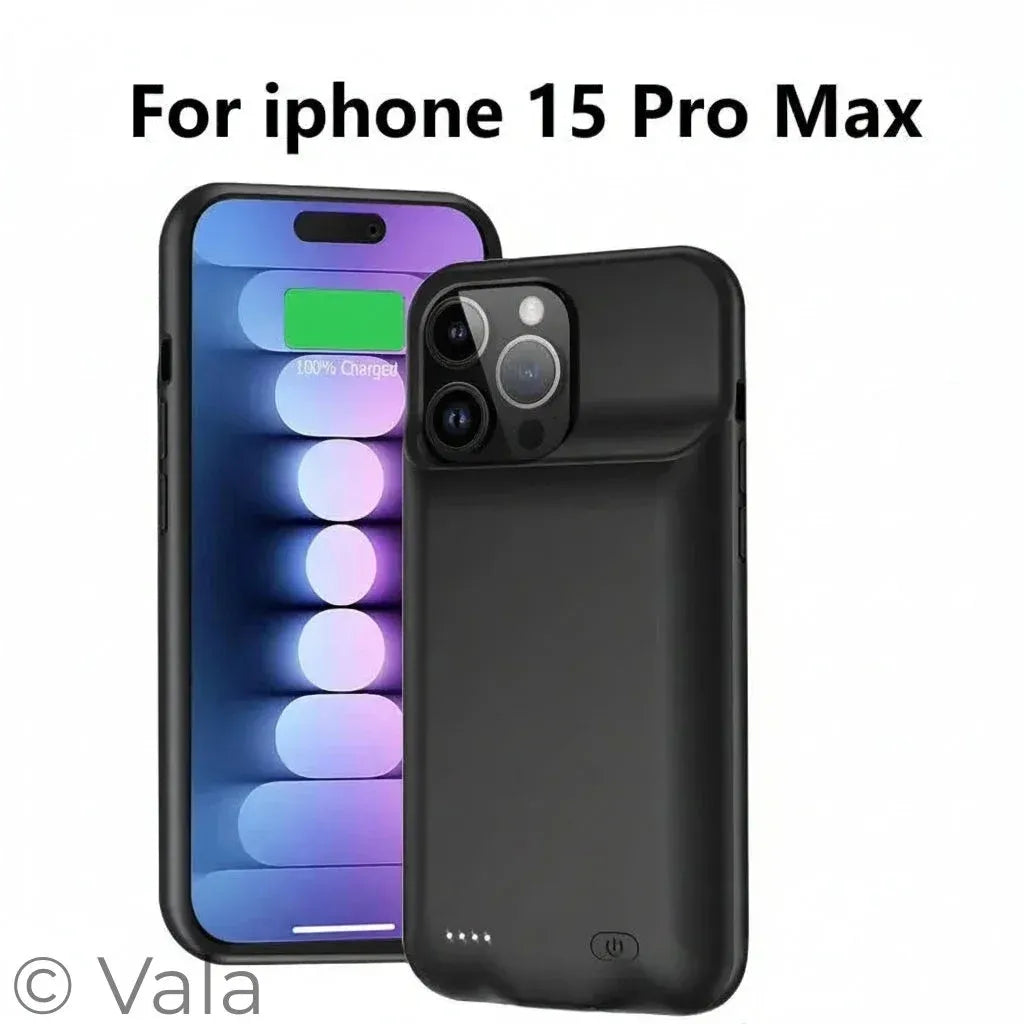 iPhone Battery Charging Case – Built-in Power Bank, iPhone 6 to 15 Pro Max