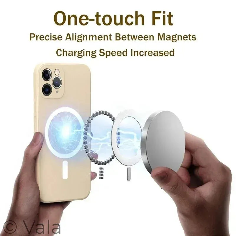 MagSafe Liquid Silicone iPhone Case – Wireless Charging, Shock-Proof & Anti-Scratch, iPhone X–16 Pro Max