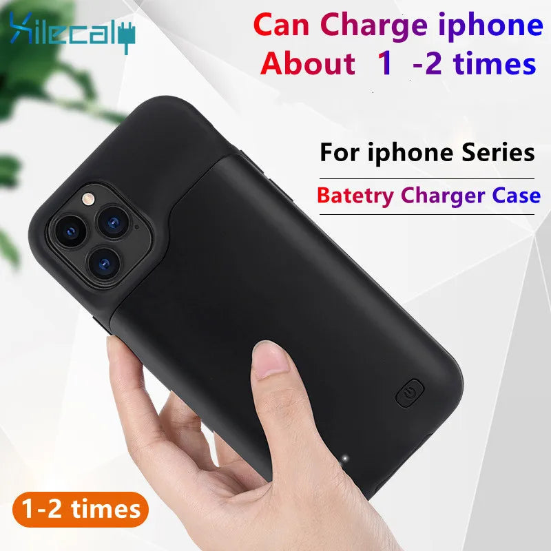 iPhone Battery Case with Built-in Power Bank