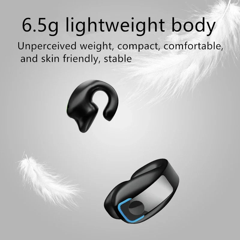 Clip-On Wireless Earphone with Noise Cancellation