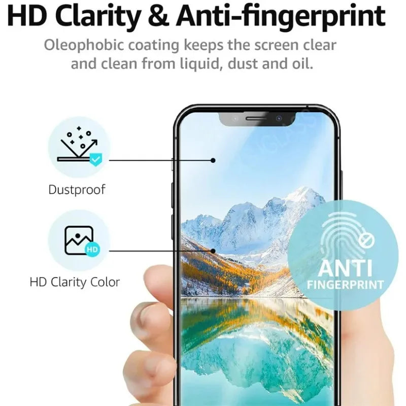 iPhone Tempered Glass Screen Protector (3 Pack)
