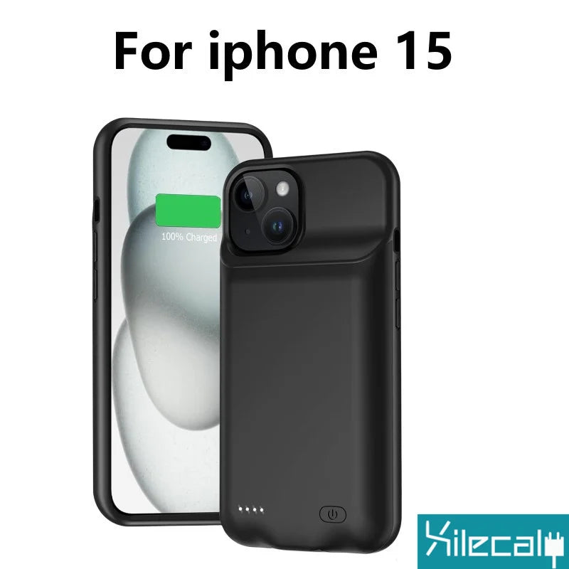 iPhone Battery Case with Built-in Power Bank