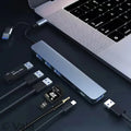 8-in-2 USB-C Hub with Audio & SD Card Reader