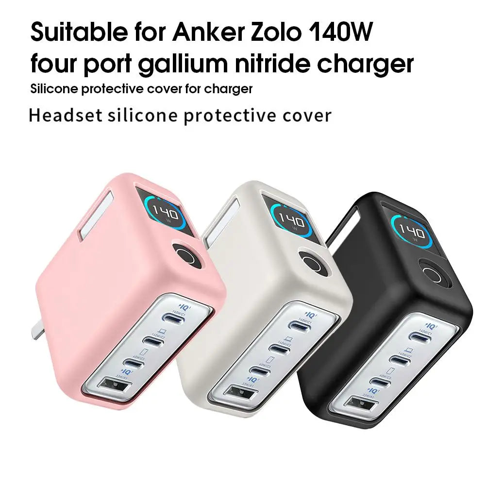 Silicone Case for Anker Zolo 140W Charger