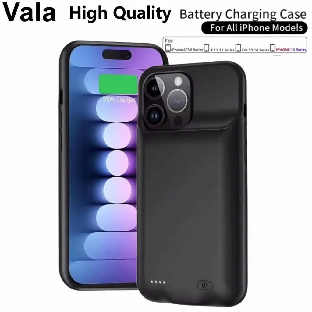 iPhone Battery Case with Built-in Power Bank