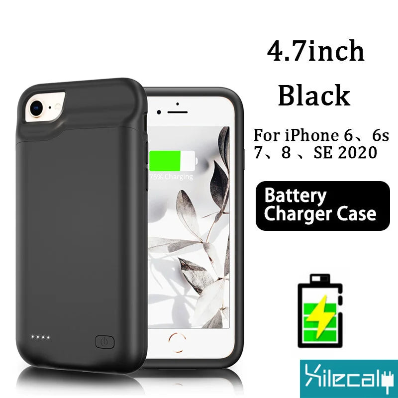 iPhone Battery Case with Built-in Power Bank