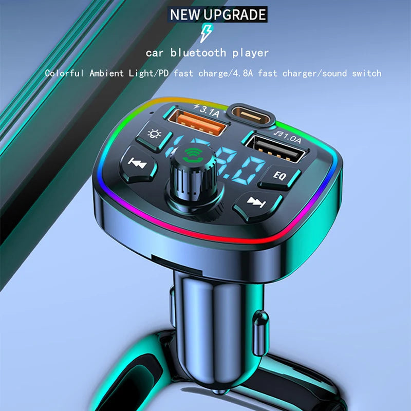 Fireurus Bluetooth 5.0 FM Transmitter for Car