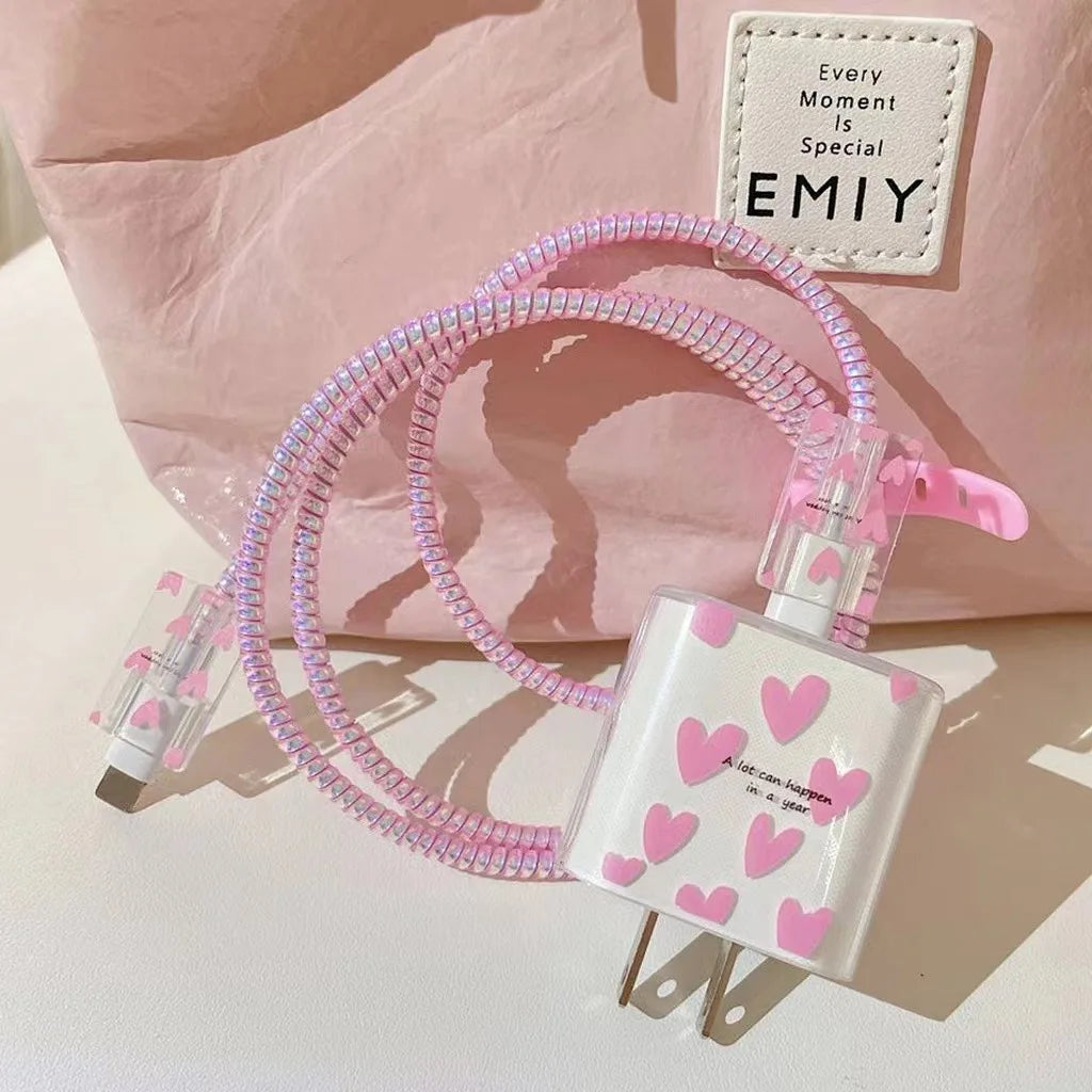iPhone Charger & Cable Protector Set