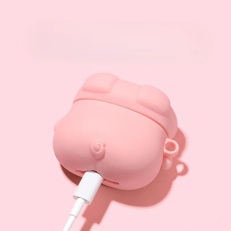 3D Piggy AirPods Protective Cover