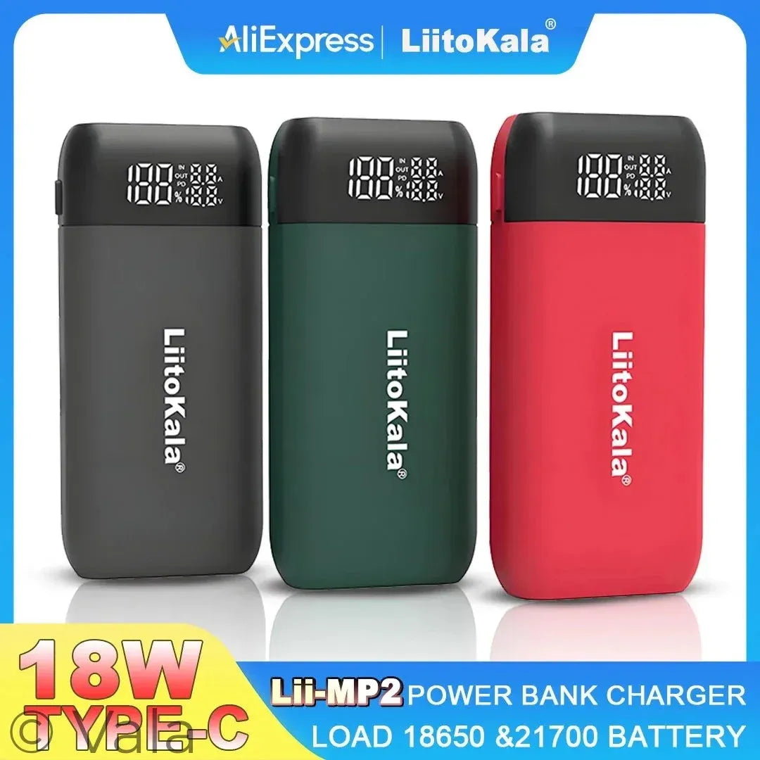 Dual Bay Battery Charger & Power Bank
