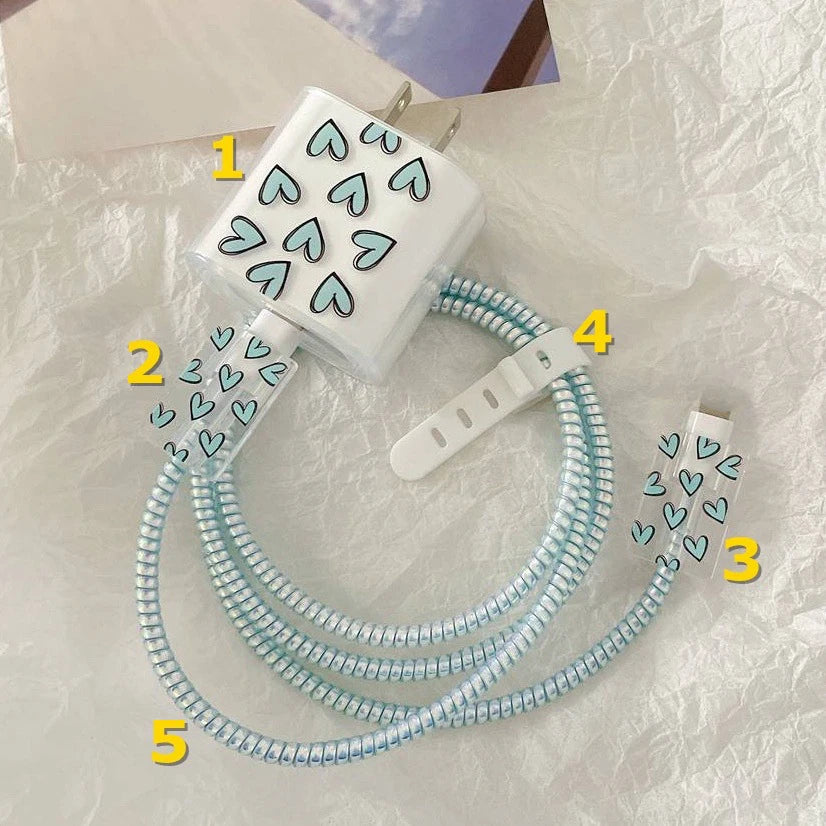 iPhone Charger & Cable Protector Set